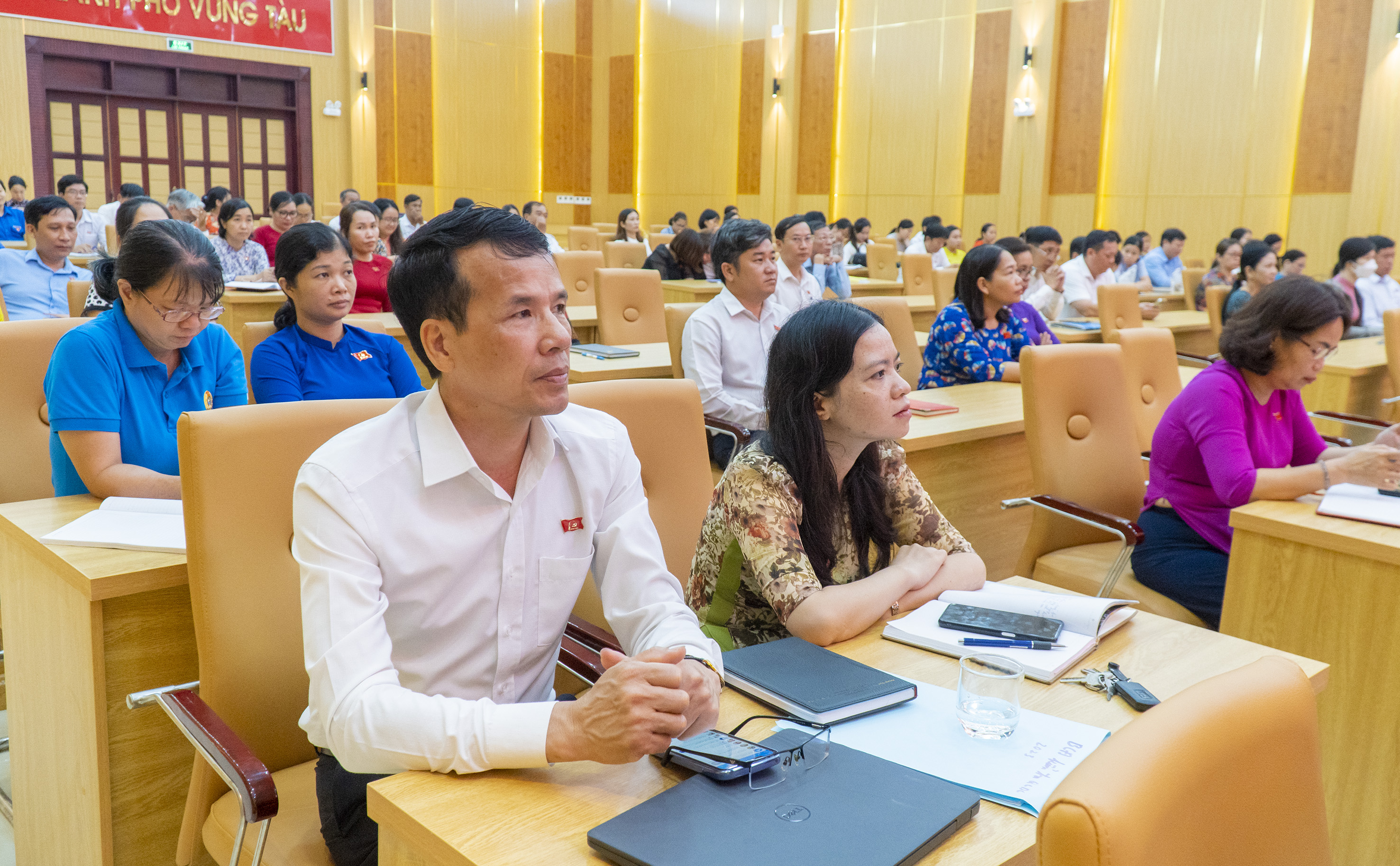 Cán bộ, công chức, viên chức các cơ quan, đơn vị của TP. Vũng Tàu tham gia học tập, nghiên cứu.