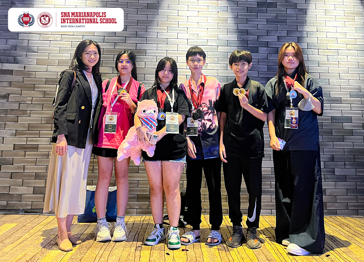 Học Sinh SNA Marianapolis tại Lễ Bế Mạc The World Scholar’s Cup