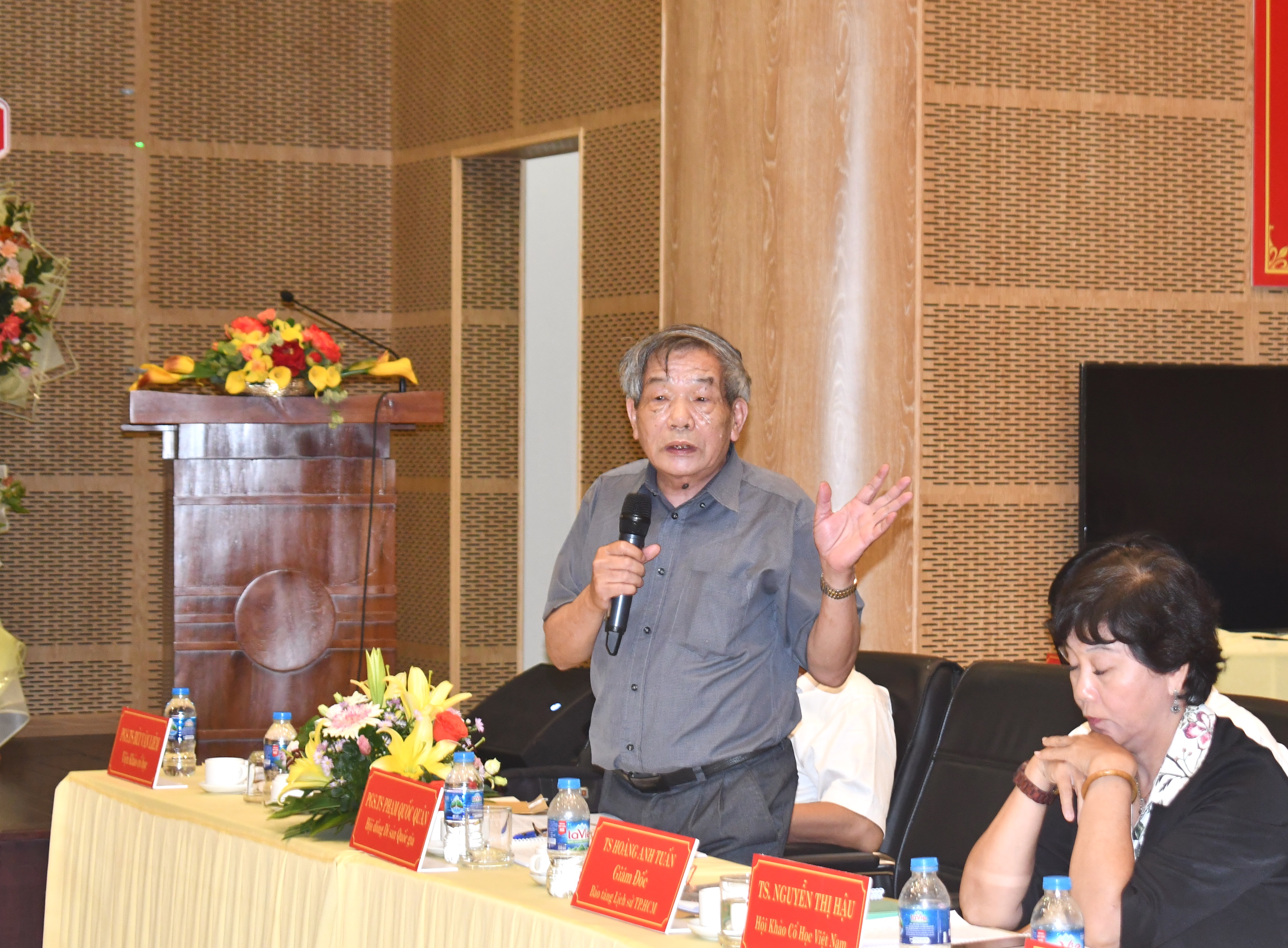 PGS.TS Phạm Quốc Quân, Hội đồng Di sản Quốc gia đánh giá Vòng Thành Đá Trắng đủ tiêu chí lập hồ sơ xếp hạng di tích cấp Quốc gia.