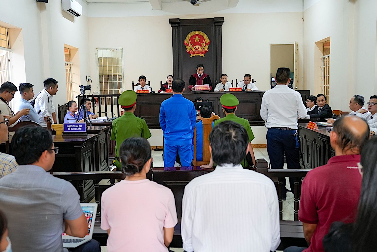HĐXX tuyên án đối với cha con Thiện Soi.