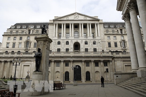 Trụ sở Ngân hàng Trung ương Anh tại thủ đô London.
