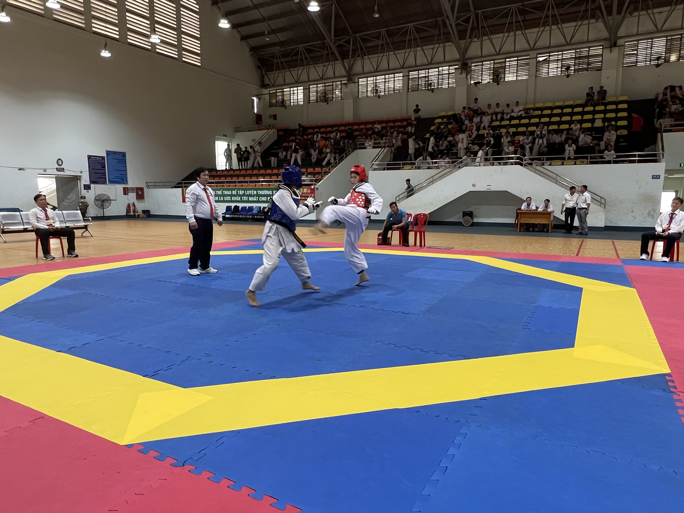 Huyện Châu Đức đăng cai tổ chức Giải Taekwondo tỉnh mở rộng năm 2023.