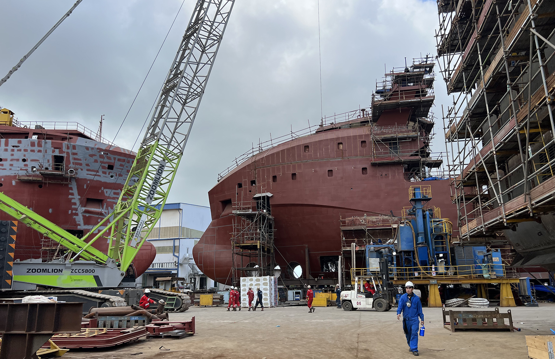 Nhà máy chế tạo cơ khí và kết cấu thép Vard Vũng Tàu là một trong những dự án được cấp phép đầu tư tại Bà Rịa-Vũng Tàu trong năm 2023.