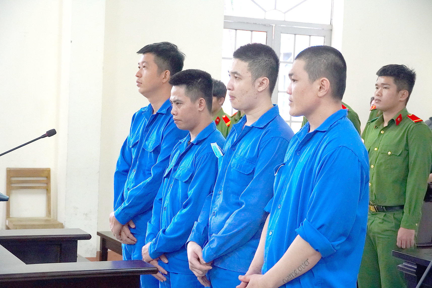 Các bị cáo bị tuyên phạt 39 năm tù vì tội 