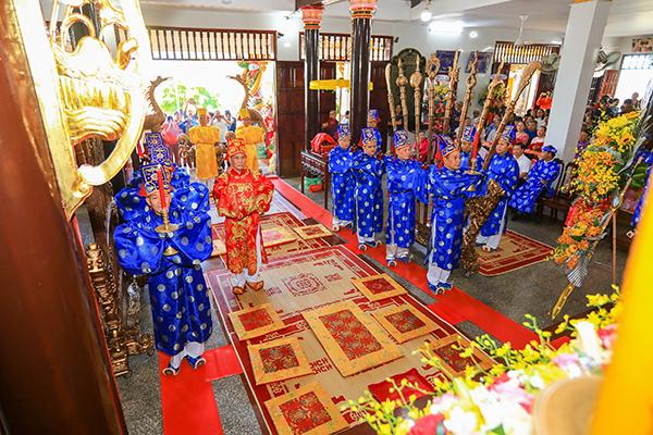 Lễ giỗ Đức thánh Trần Hưng Đạo lần thứ 723 tại Đền thờ Đức thánh Trần (68 Hạ Long, TP. Vũng Tàu).