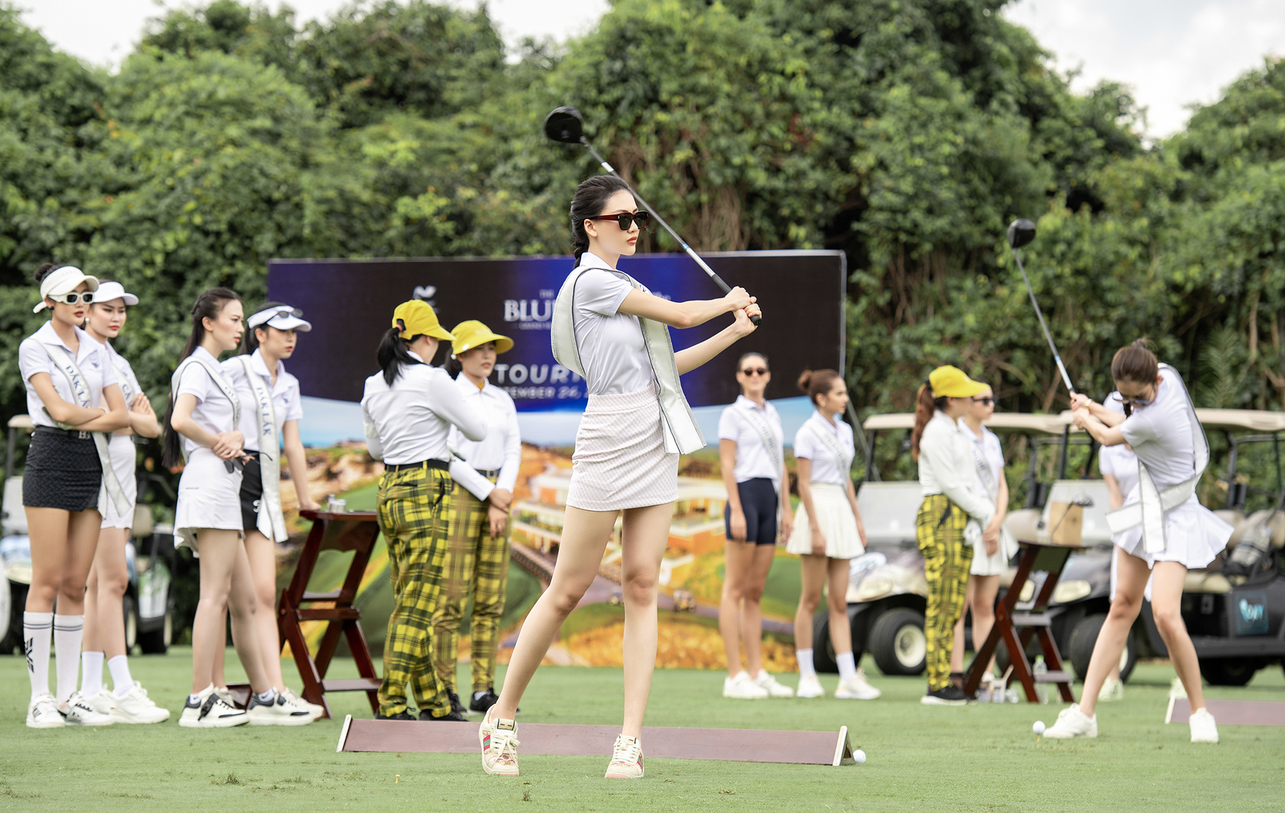 Thí sinh dự thi Miss Universe Vietnam 2023 vào cuối tháng 9 tại The Grand Ho Tram, huyện Xuyên Mộc.
