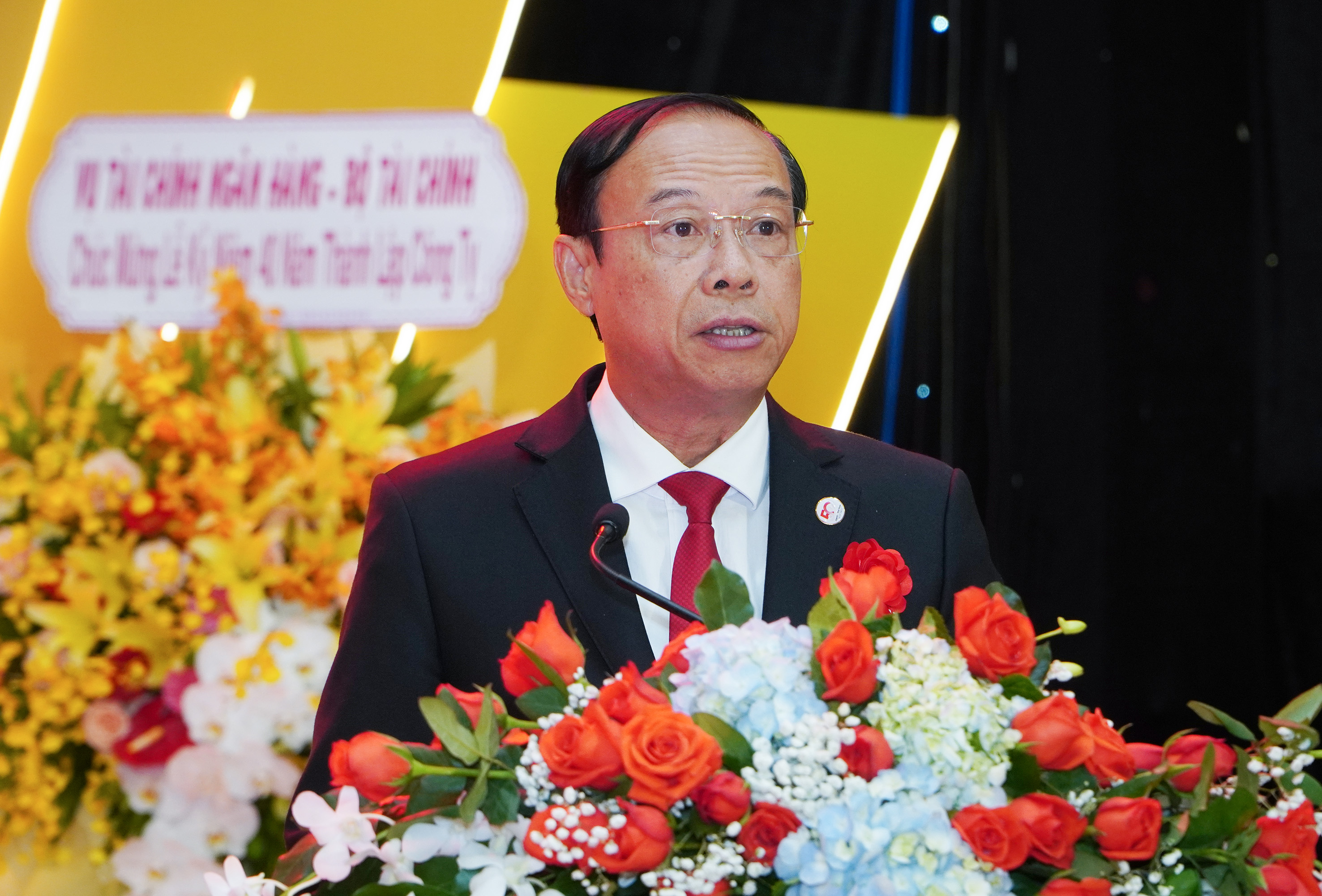 Ông Nguyễn Văn Thọ, Chủ tịch UBND tỉnh phát biểu tại lễ kỷ niệm.