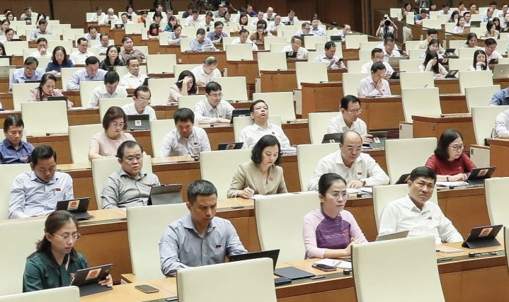 Đoàn ĐBQH tỉnh Bà Rịa-Vũng Tàu tại phiên họp