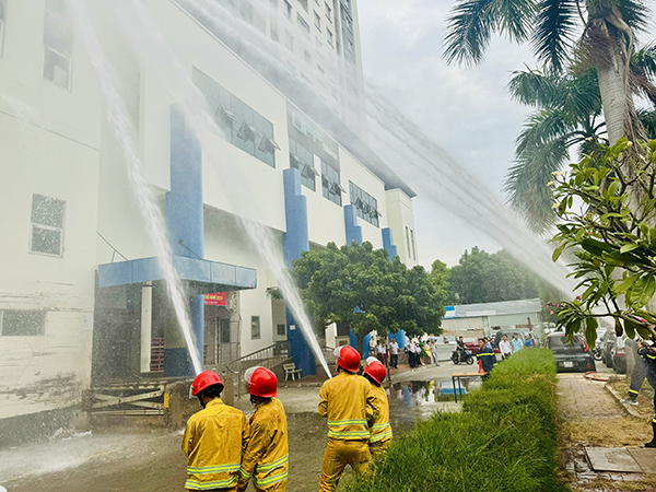 Co.opmart Vũng Tàu diễn tập PCCC