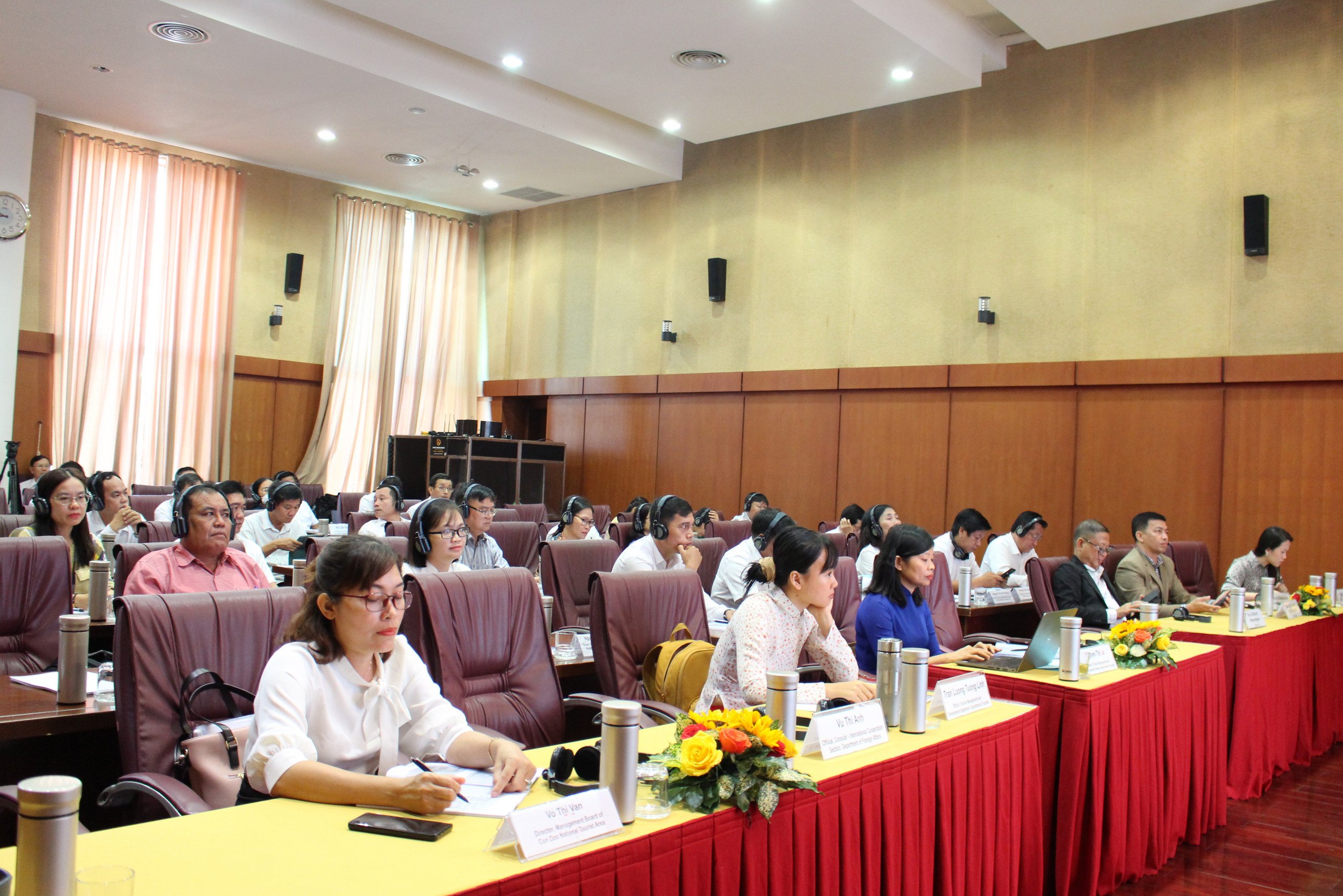 Các học viên tham gia lớp học.
