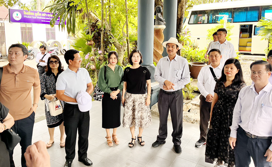 Đoàn công tác tỉnh Bà Rịa-Vũng Tàu khảo sát mô hình chăm sóc sức khỏe-spa tại Phuket