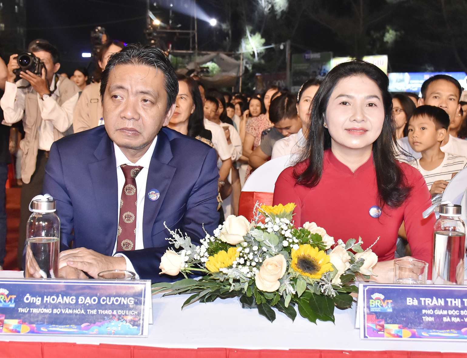 Ông Hoàng Đạo Cương, Thứ trưởng Bộ VHTTDL tham dự lễ khai mạc