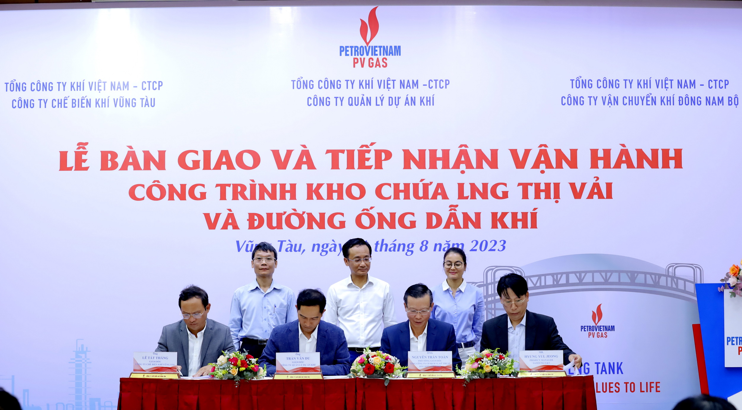Quá trình chạy thử chuỗi dự án LNG tại Kho cảng PV GAS Vũng Tàu tiết kiệm gần 2,5 triệu USD nhờ xả ít LNG hơn dự kiến. Công trình được bàn giao đúng tiến độ.