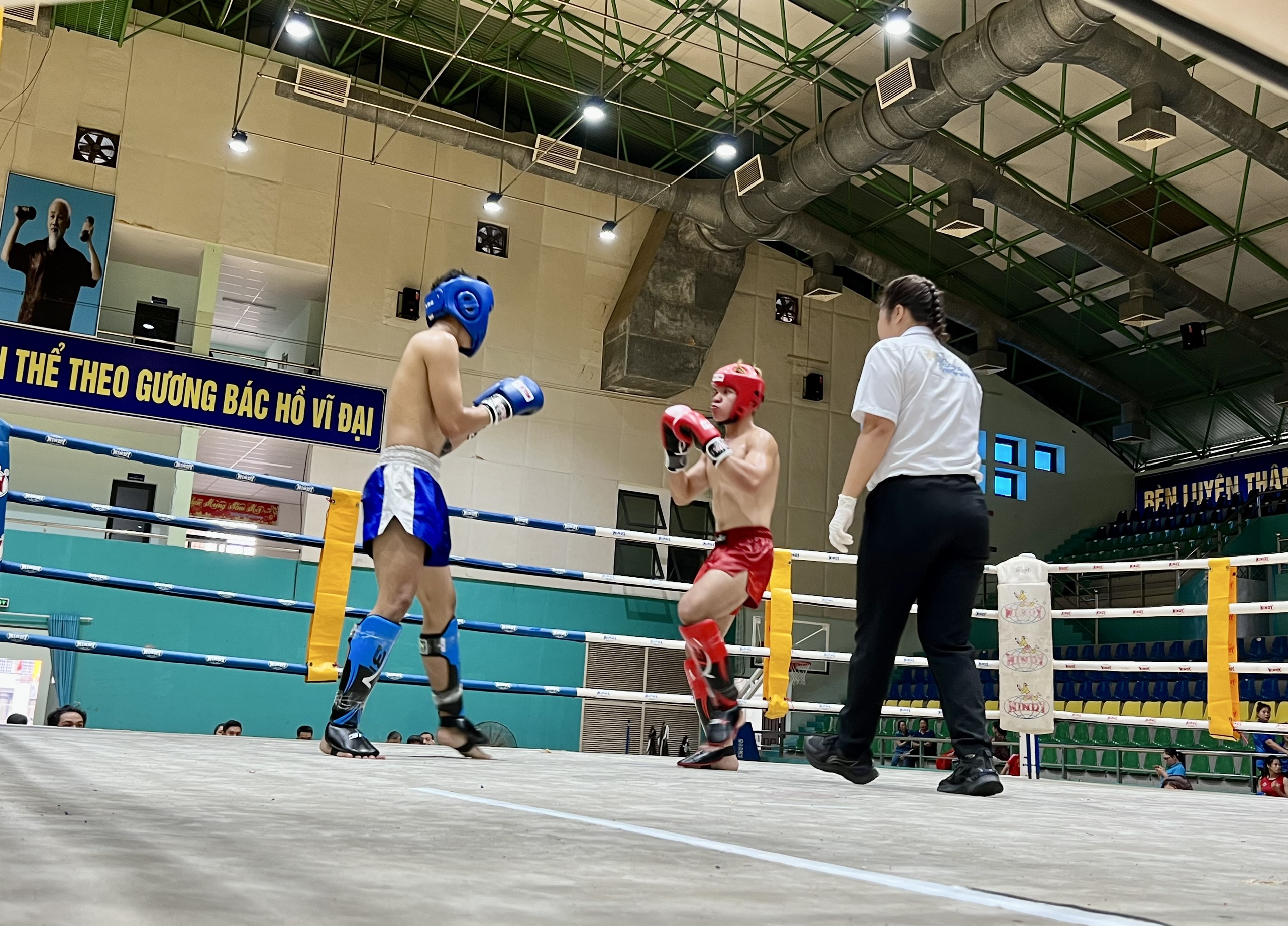 Các VĐV nam thi đấu trận chung kết chiều 19/11.