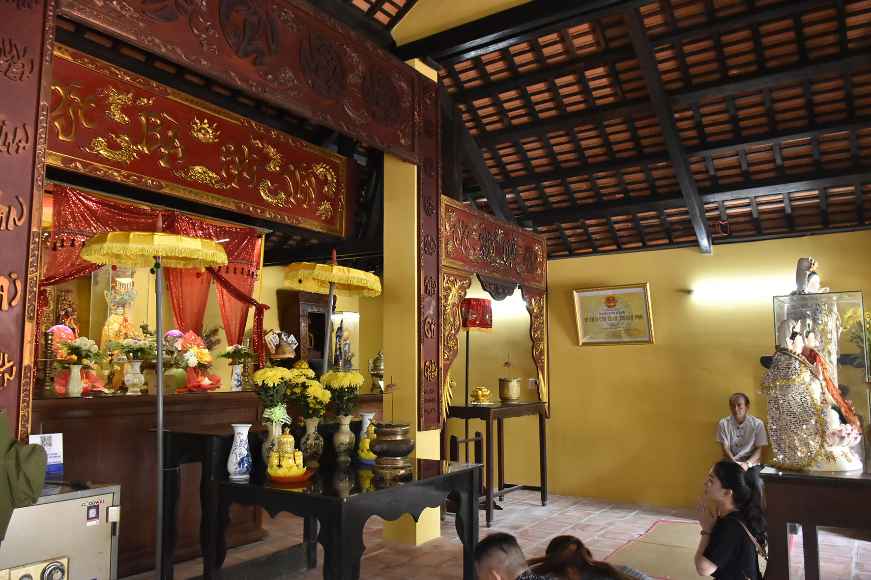 An Sơn Miếu vừa hoàn thành đại trùng tu.