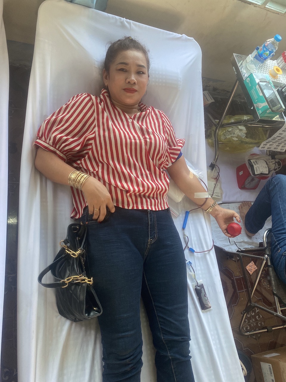 Chị Dung hiến máu ngày gần đây nhất là 5/12/2023.