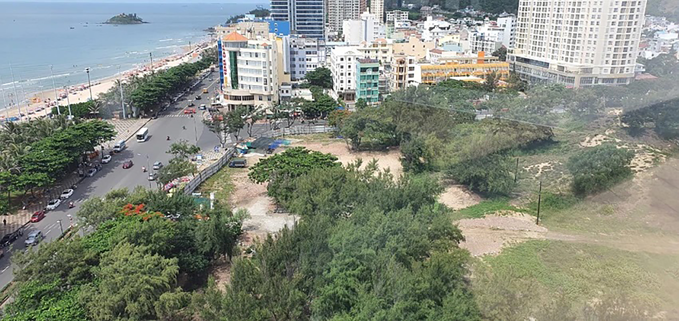 Khu đất trên đường Thùy Vân - Hoàng Hoa Thám, TP.Vũng Tàu dự kiến đấu giá năm 2023 nhưng đến nay vẫn chưa được đấu giá.