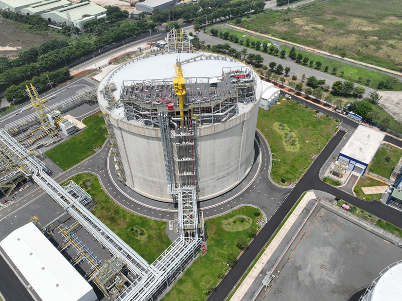 Dự án Kho cảng LNG đầu tiên và lớn nhất Việt Nam của PV GAS.