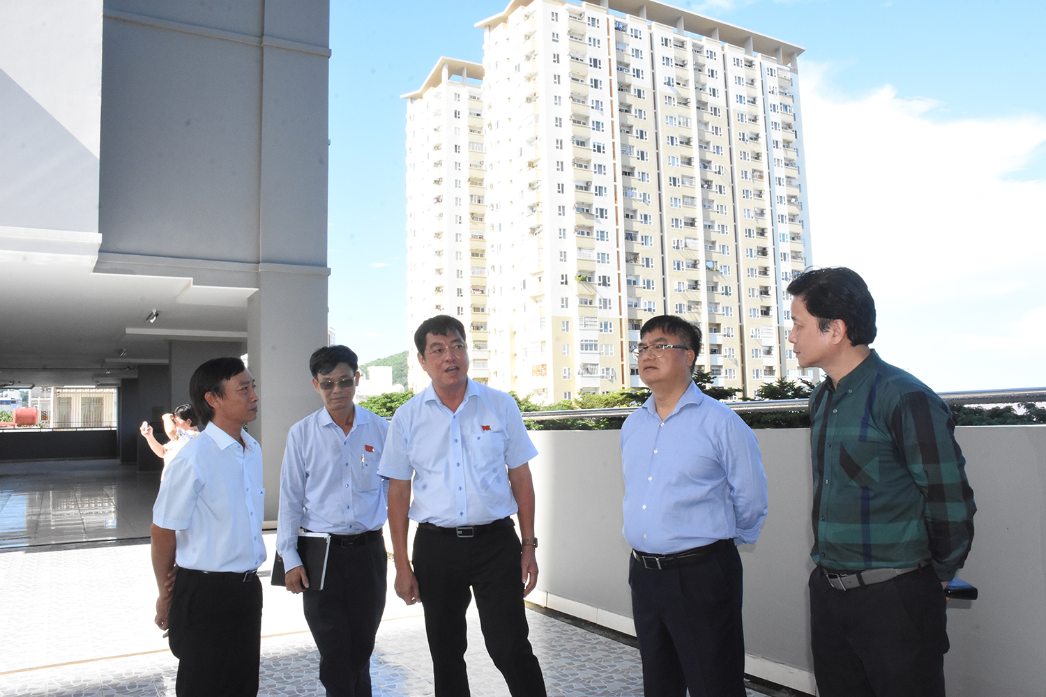Chung cư TĐC Thắng Tam chuẩn bị bàn giao cho người dân có đất  bị thu hồi.
