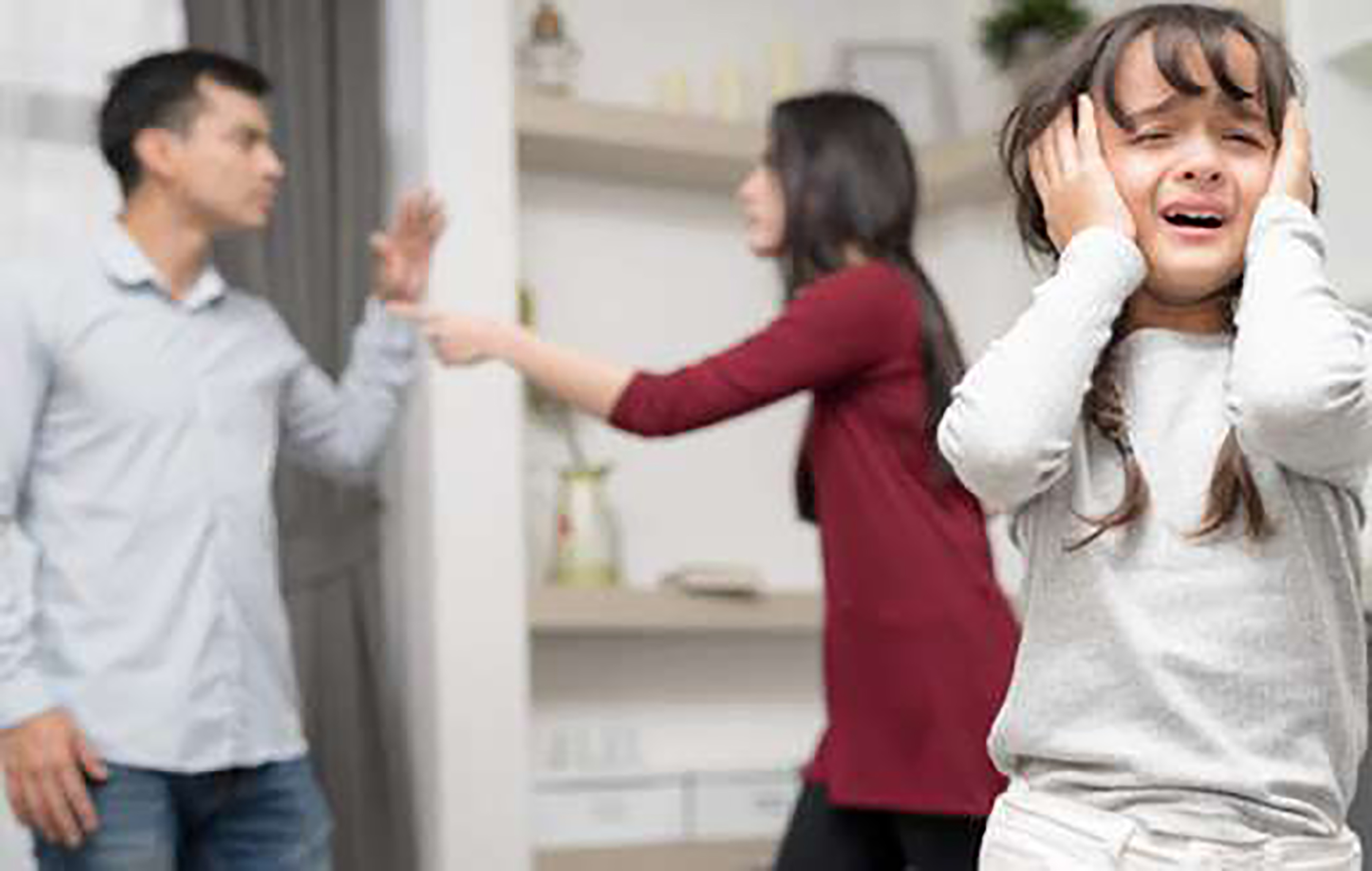 Trẻ em là người chịu tổn thương nhiều nhất khi cha mẹ ly hôn. Ảnh minh họa