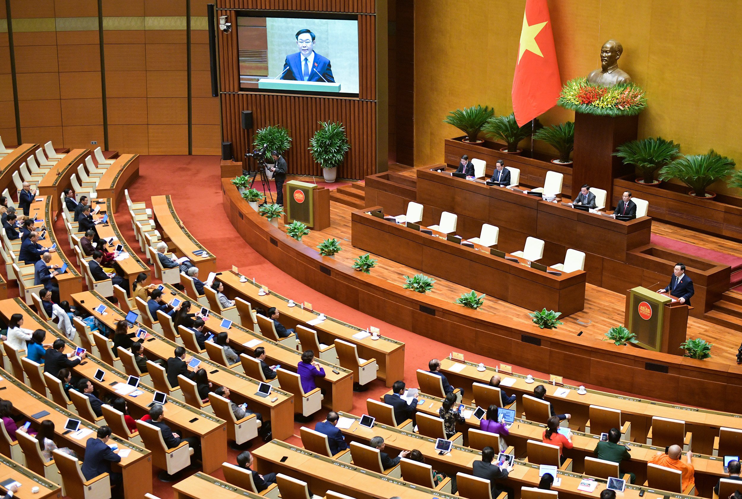 Quang cảnh phiên bế mạc
