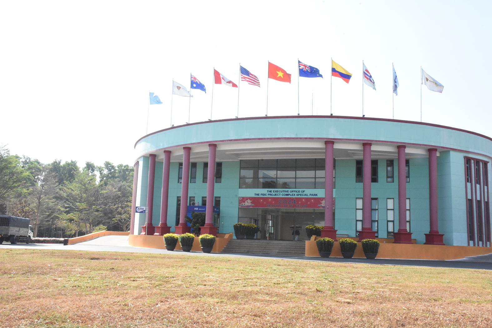 Phumy Wasuco đang gặp nhiều khó khăn do FIDC nợ hơn 18,6 tỷ đồng tiền nước. Trong ảnh: Trụ sở văn phòng FIDC.