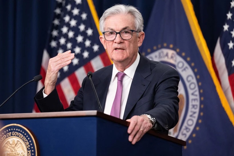 Chủ tịch Ngân hàng Dự trữ Liên bang Mỹ (Fed) Jerome Powell.