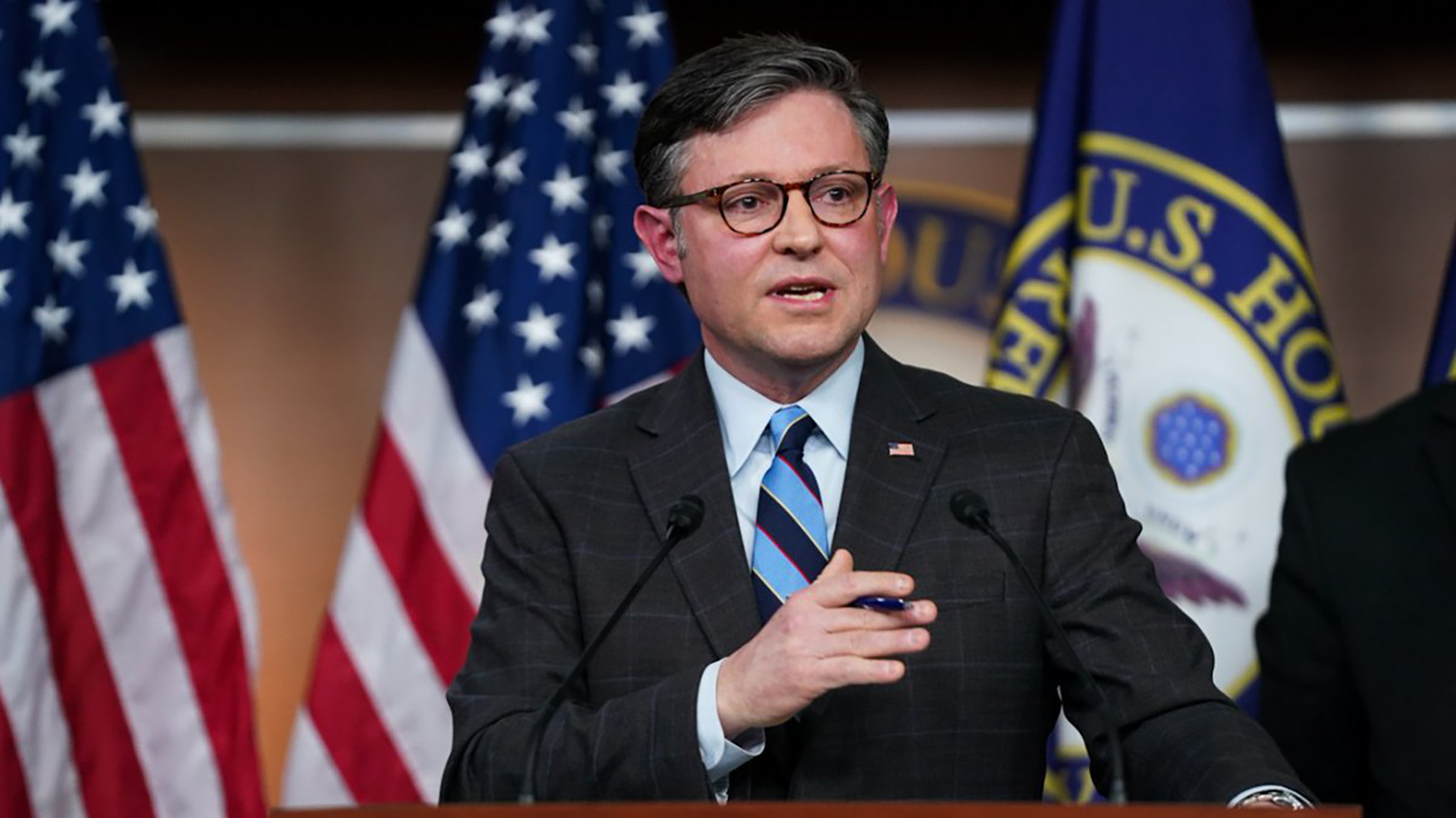 Chủ tịch Hạ viện Mike Johnson.