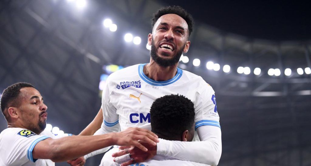 Aubameyang hồi sinh trong màu áo Marseille mùa này.