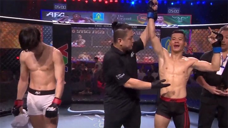 Lưu Đức Mạnh giành chiến thắngtrước Kwon Se Won.