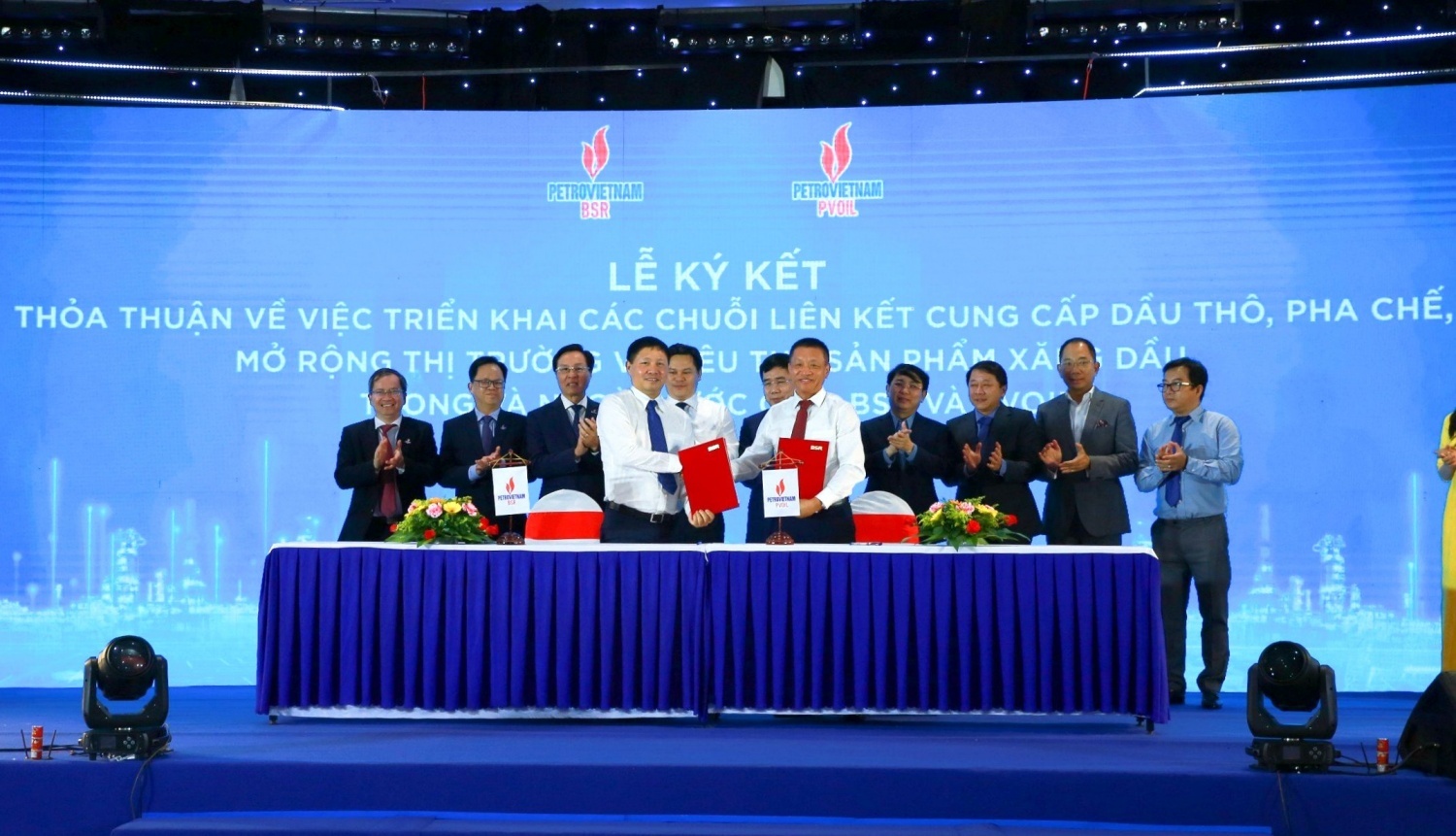Ký kết thỏa thuận hợp tác giữa BSR và PVOIL.