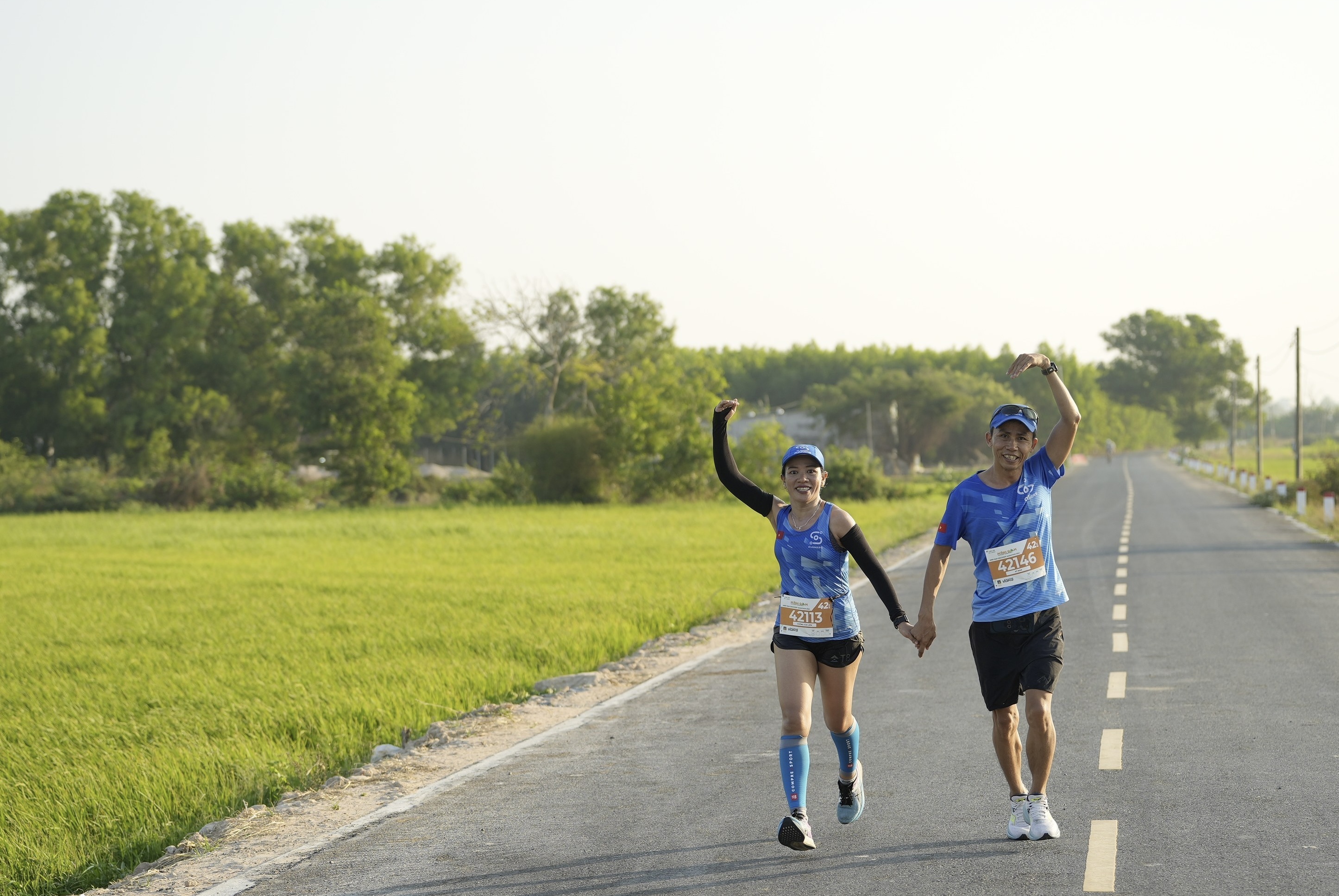 Nhiều giải chạy bộ gắn với thiên nhiên được chính quyền, các đơn vị sự kiện tổ chức. Trong ảnh: Các VĐV tham gia Giải chạy Minh Đạm Discovery Marathon 2024.