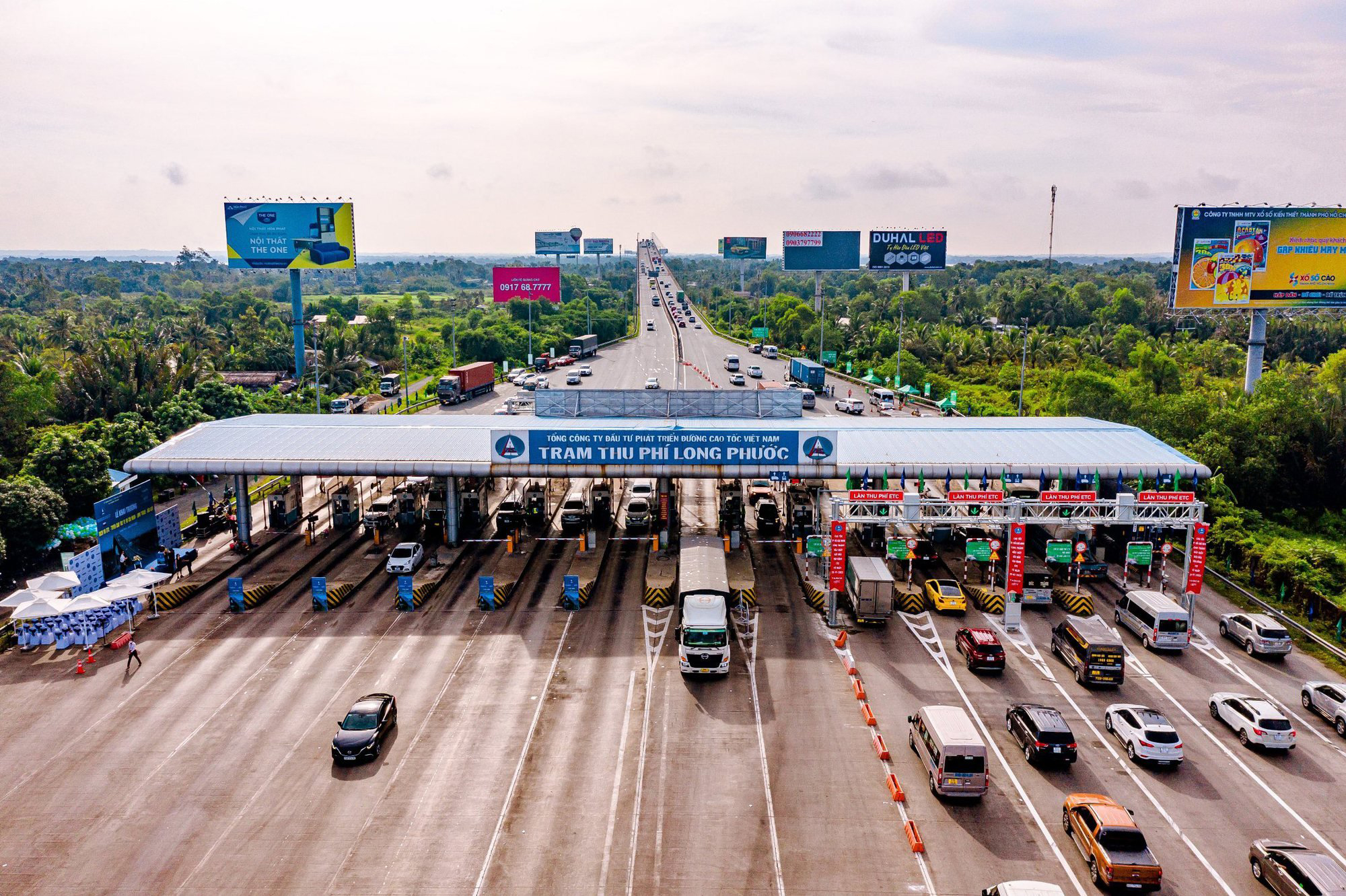 Trạm thu phí Long Phước, Cao tốc TP.Hồ Chí Minh - Long Thành - Dầu Giây.