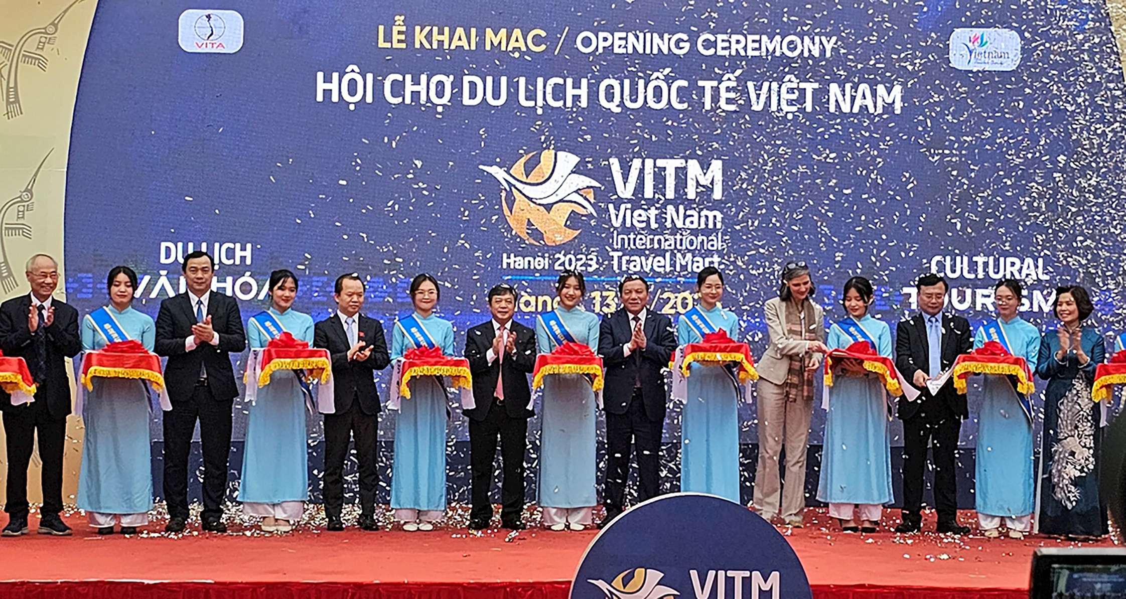 Khai mạc Hội chợ VITM năm 2023.