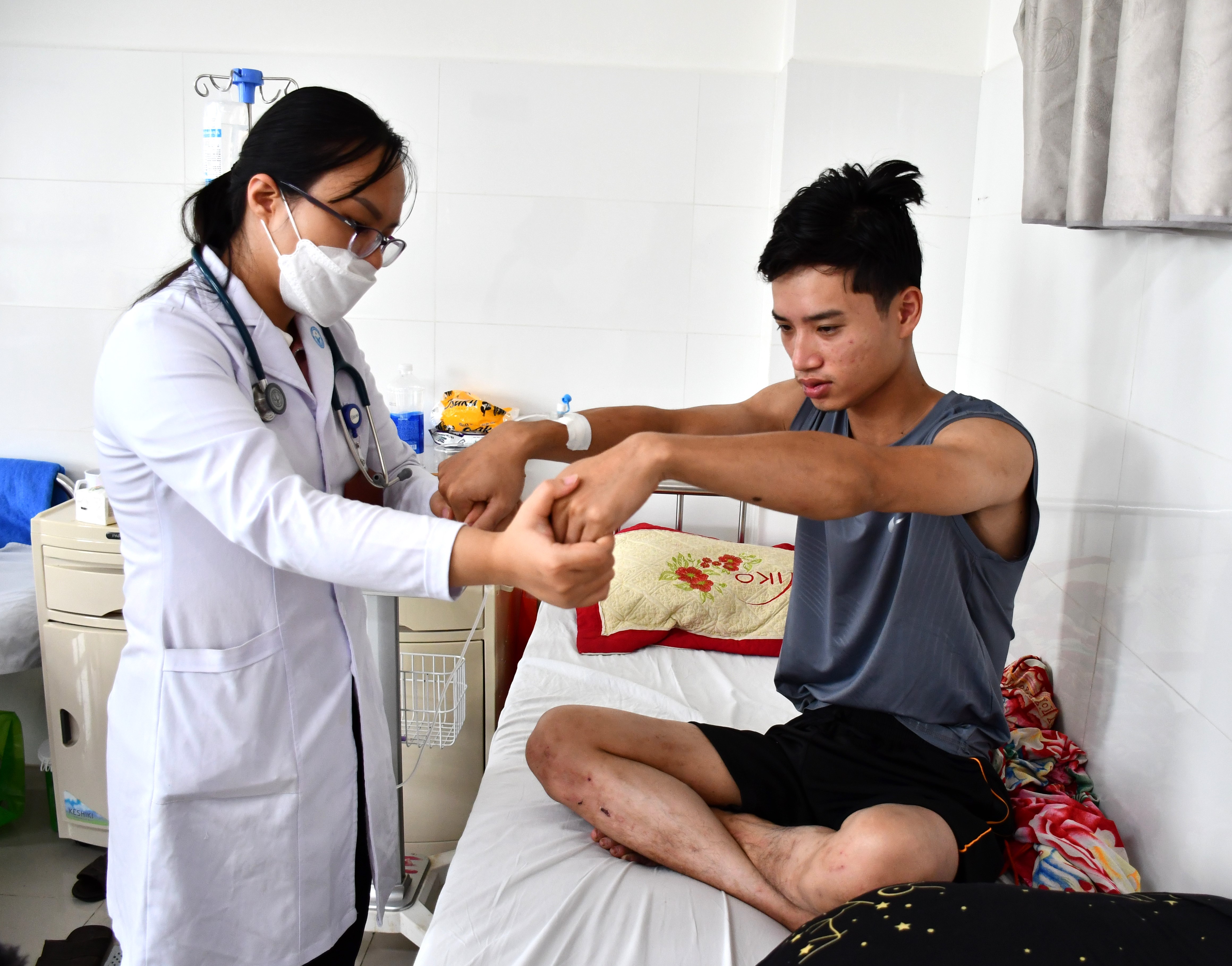 Hội thảo đã giúp đội ngũ bác sĩ đang công tác tại các cơ sở y tế trên địa bàn tỉnh nâng cao năng lực cấp cứu cho bệnh nhân đột quỵ.