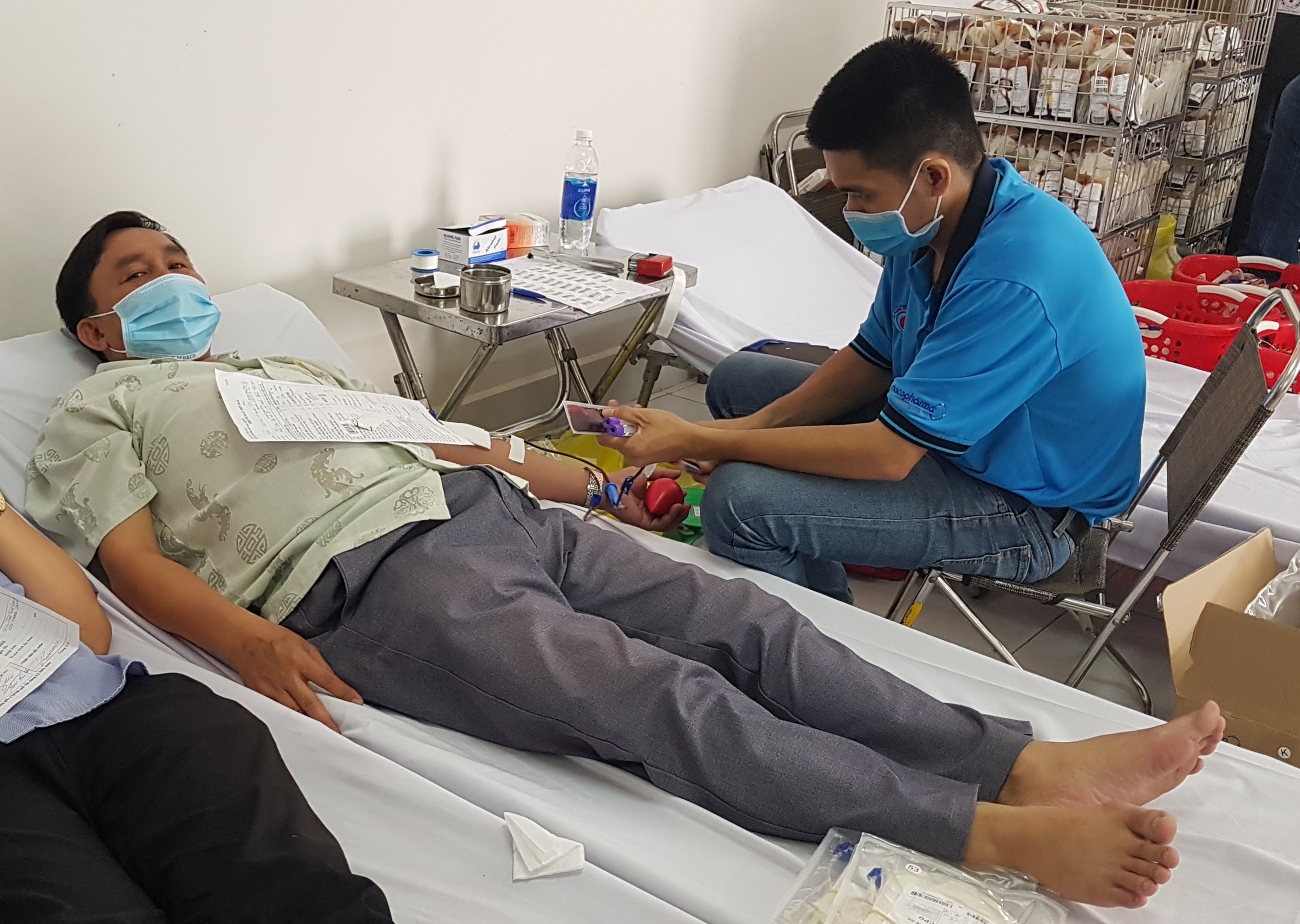 Ông Trần Quang Vinh tham gia HMTN để cứu người.