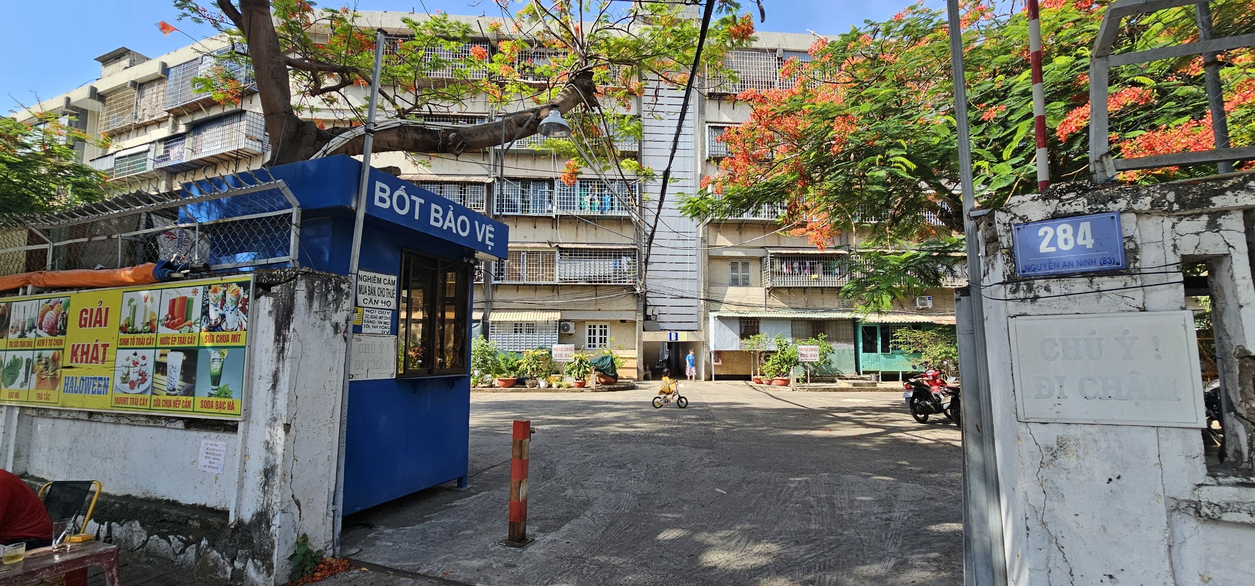 Khu nhà tập thể số 284, đường Nguyễn An Ninh (phường 7, TP.Vũng Tàu).