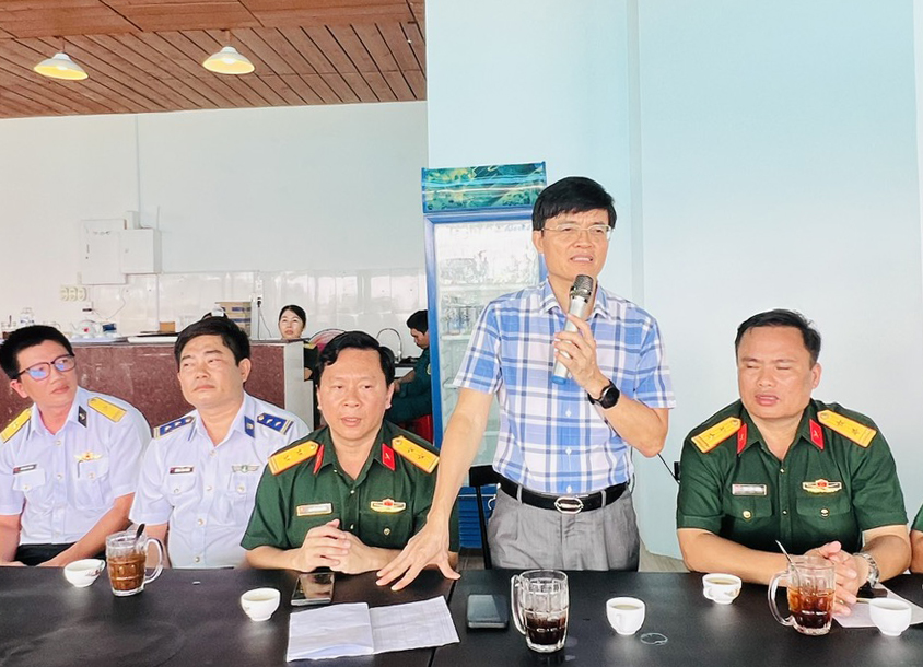 Ông Vũ Hồng Thuấn, Phó Chủ tịch UBND TP.Vũng Tàu phát biểu tại chương trình