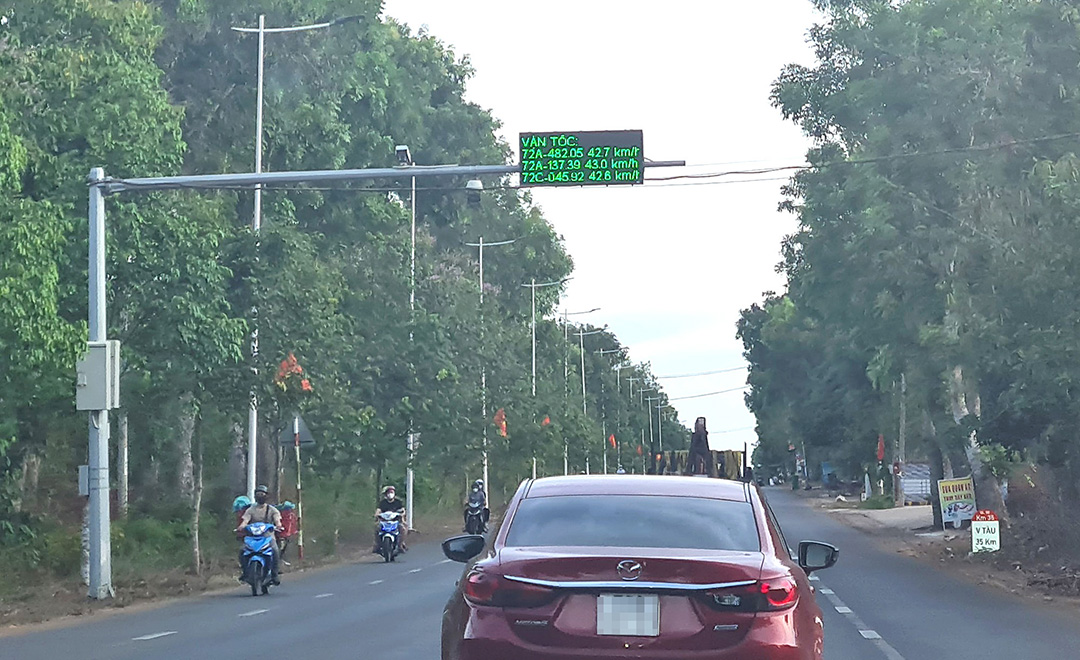 Hệ thống camera giám sát giao thông trên địa bàn tỉnh. (Ảnh minh họa)