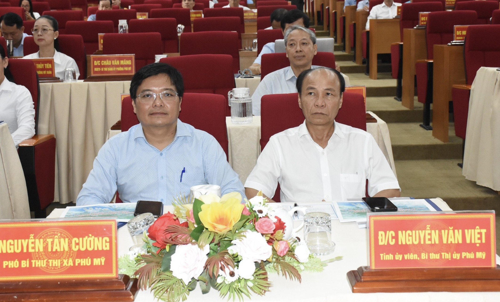 Lãnh đạo TX. Phú Mỹ tham dự hội nghị công bố quy hoạch chung TX. Phú Mỹ
