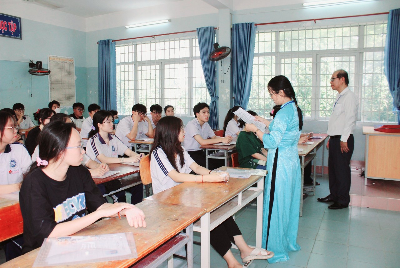 Tại Bà Rịa - Vũng Tàu, kỳ thi diễn ra an toàn, nghiêm túc, không có thí sinh, giám thị vi phạm quy chế.