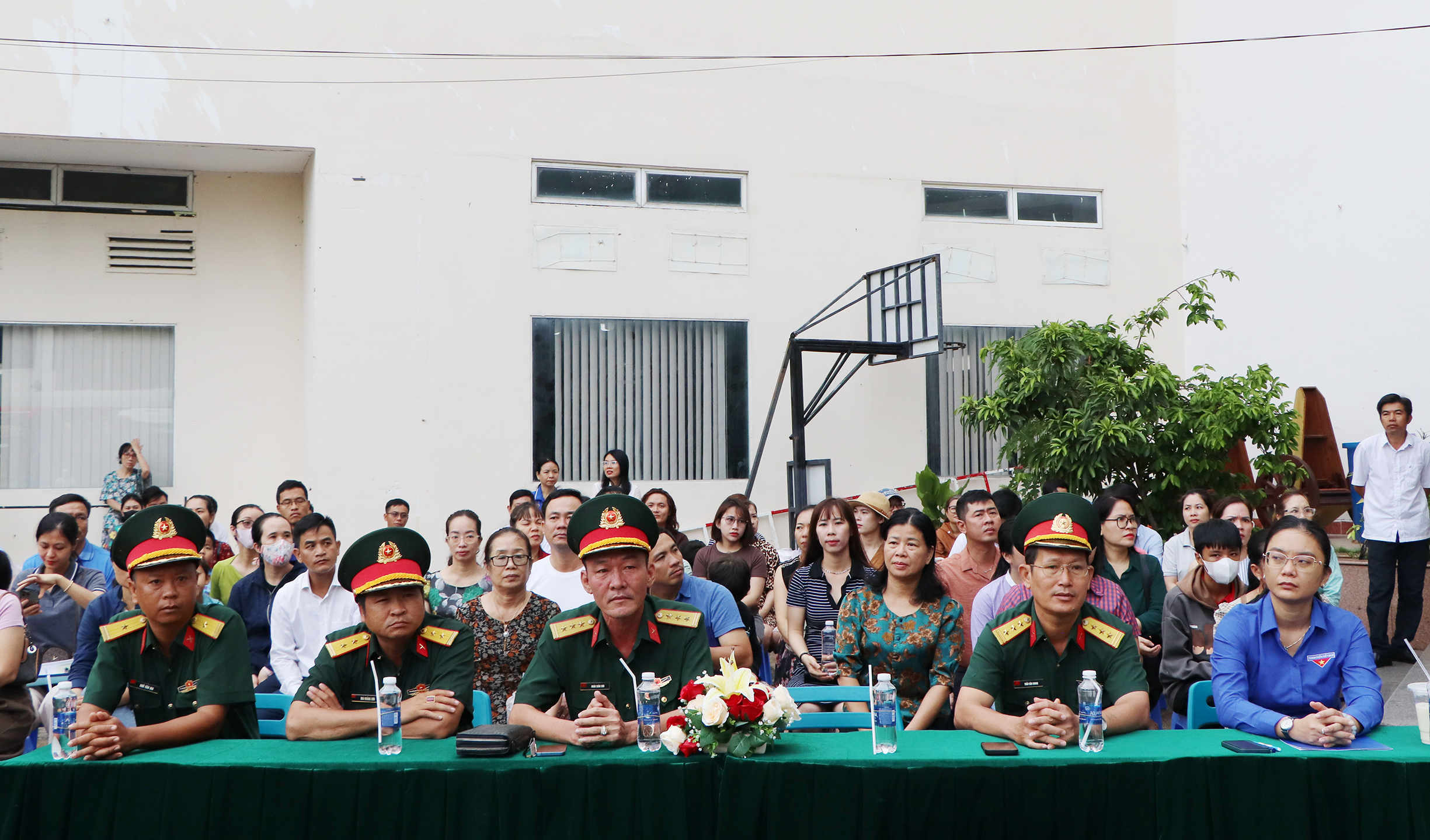 Các đại biểu dự Lễ xuất quân.
