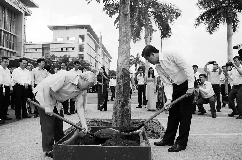 Tổng Bí thư Nguyễn Phú Trọng phát biểu chỉ đạo tại buổi làm việc với Ban Chấp hành Đảng bộ tỉnh Bà Rịa - Vũng Tàu ngày 18/6/2016.