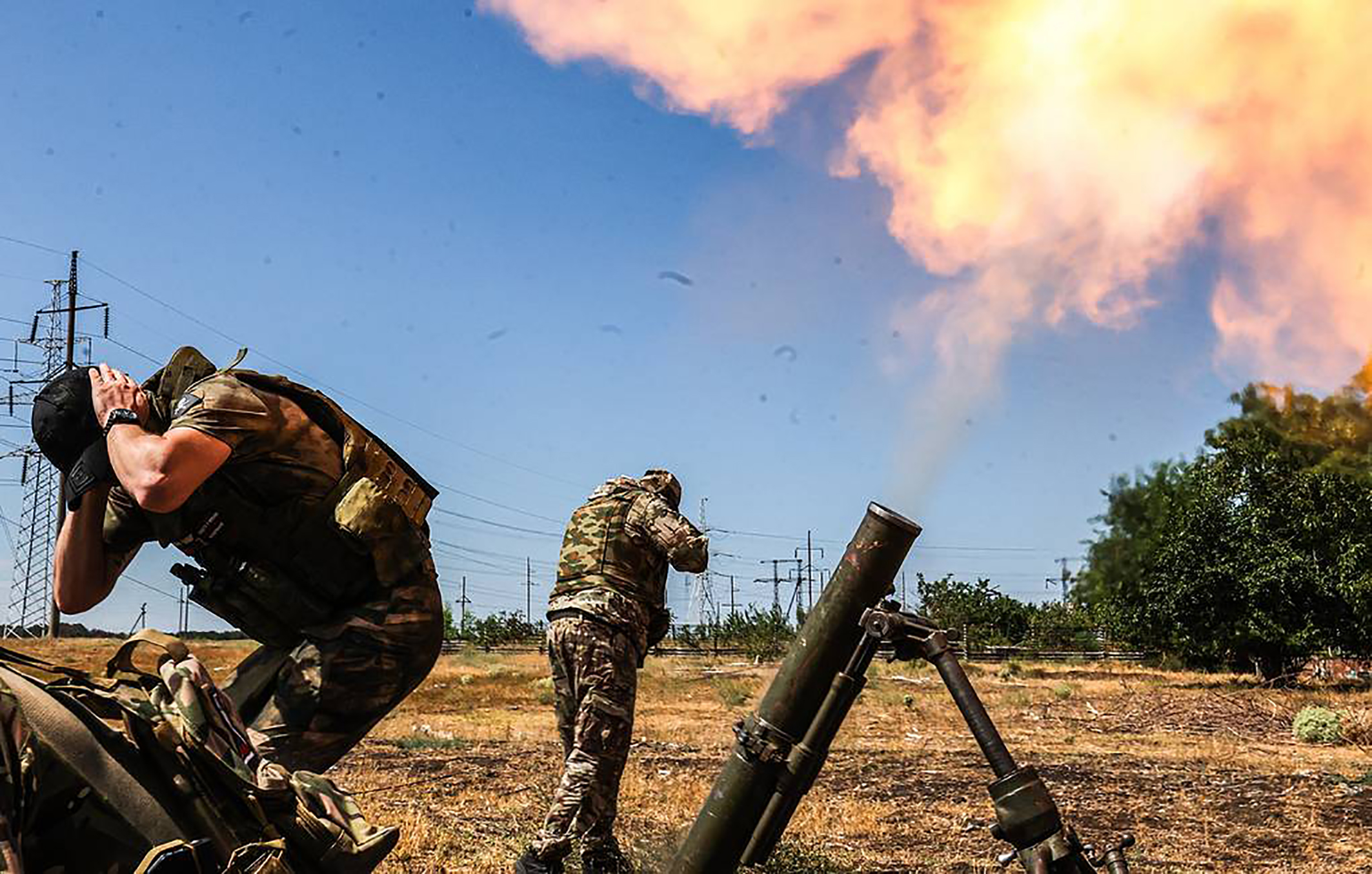 Binh sĩ Nga và Ukraine giao tranh tại Kursk.