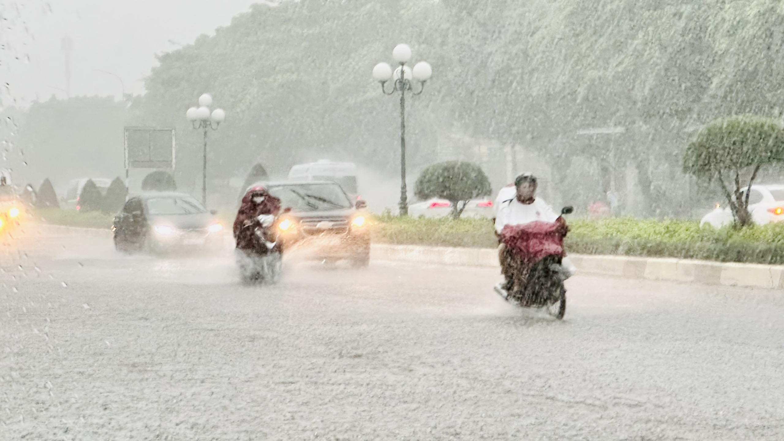 Ngày 3/9, Bà Rịa - Vũng Tàu tiếp tục có mưa vừa, mưa to, có nơi rất to
