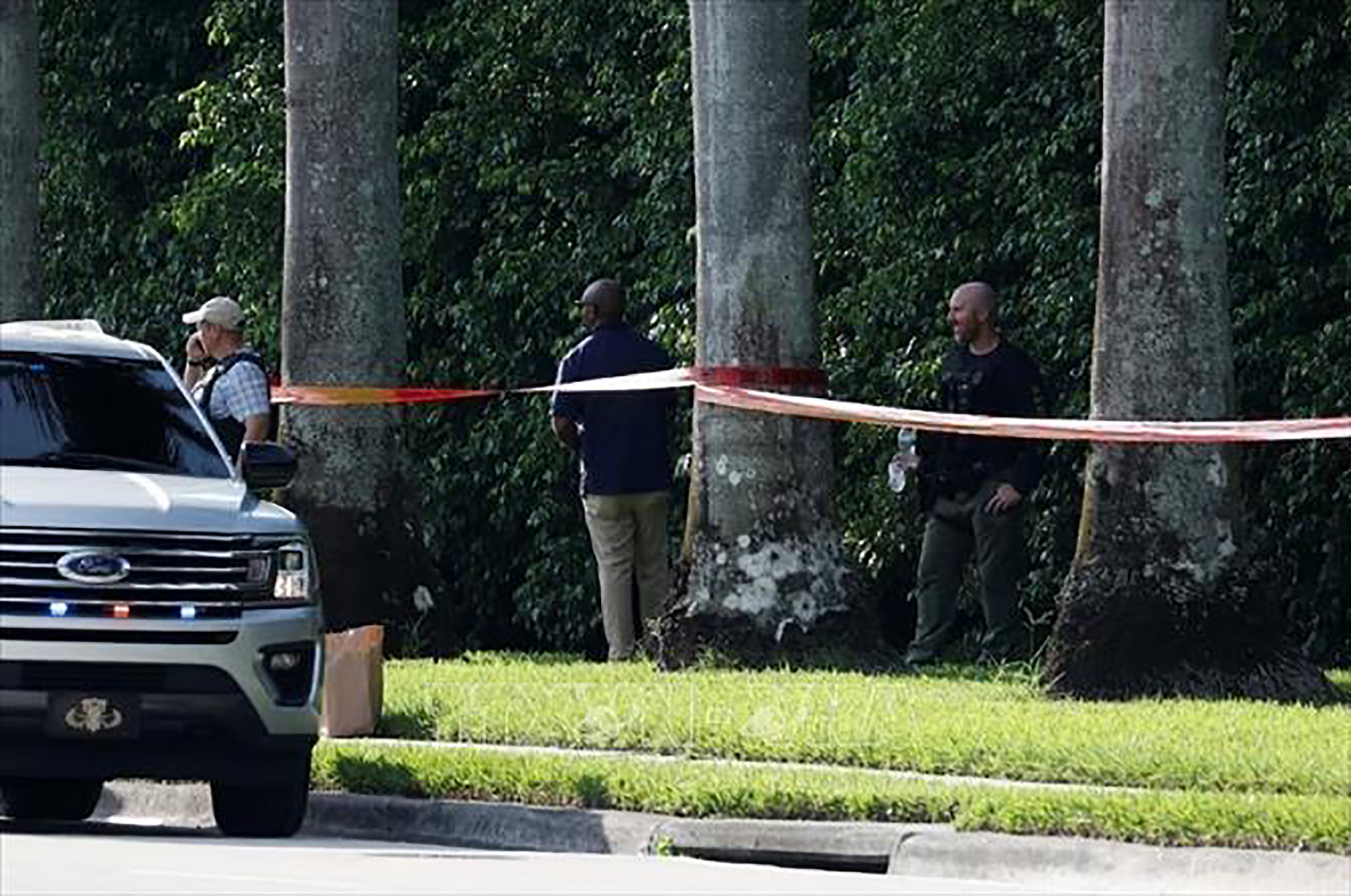 Hiện trường vụ nổ súng nhằm vào sân golf của cựu Tổng thống Donald Trump ở thành phố West Palm Beach.