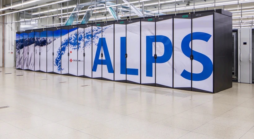 Siêu máy tính mới có tên Alps.