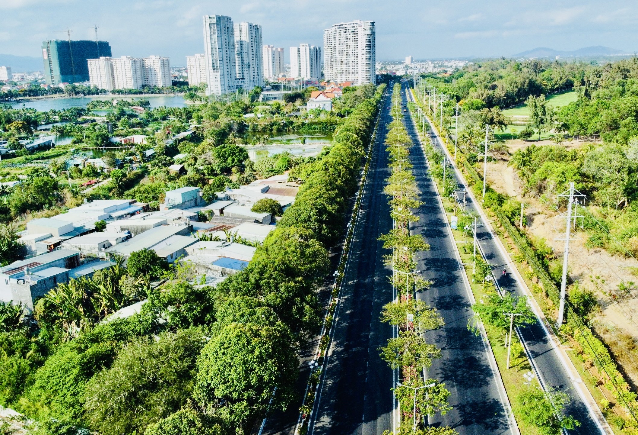 Một góc khu vực đô thị Vũng Tàu.