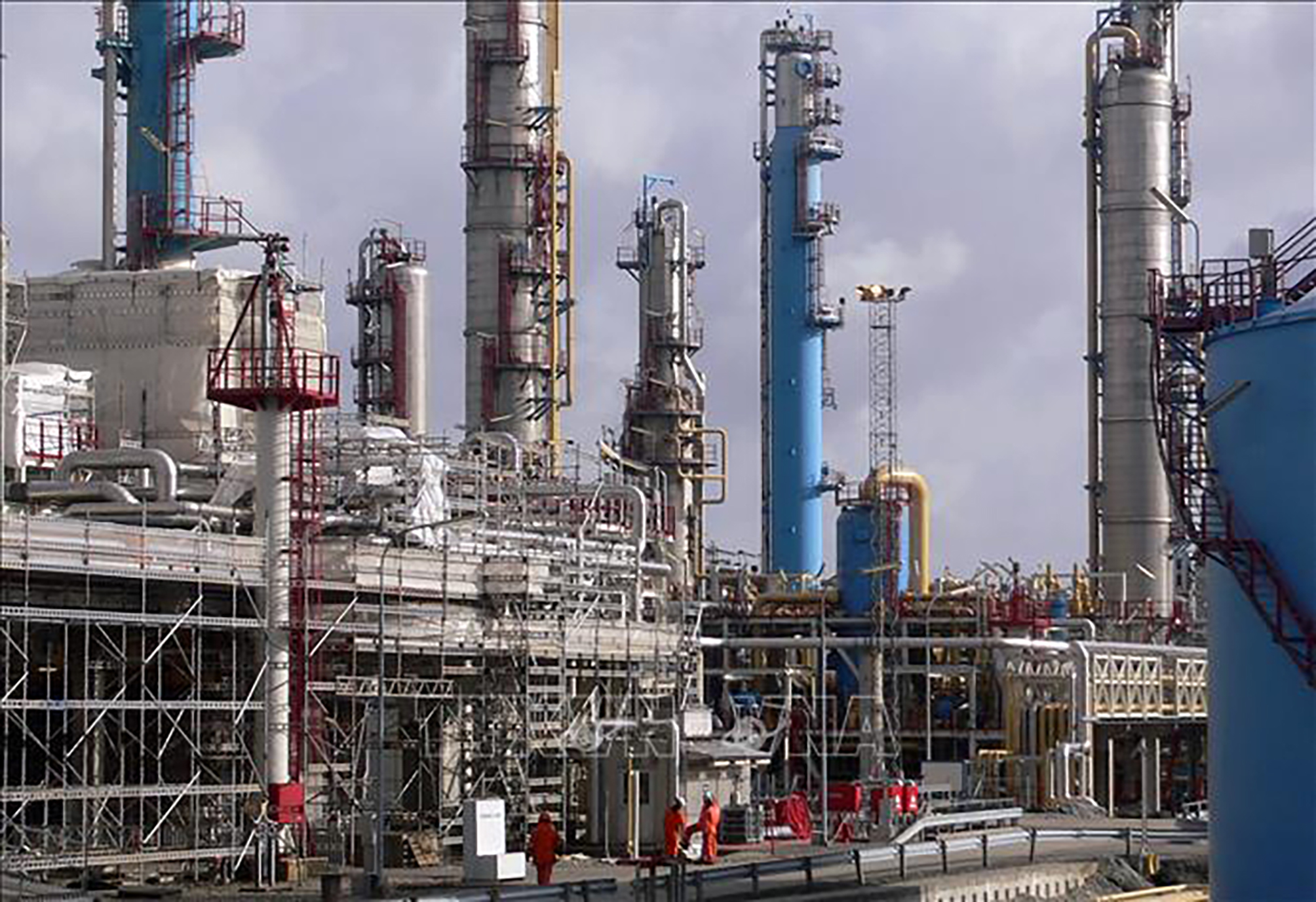 Cơ sở sản xuất khí đốt Statoil ở Na Uy.