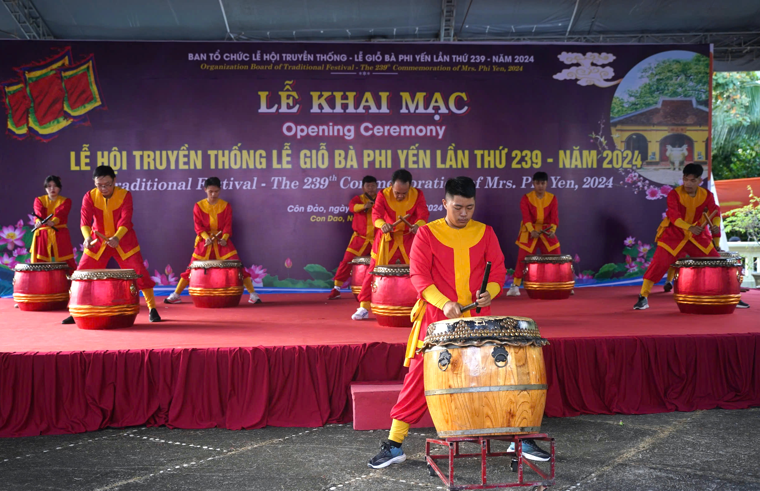 Lễ khai mạc Lễ hội truyền thống Lễ giỗ Bà Phi Yến lần thứ 239.